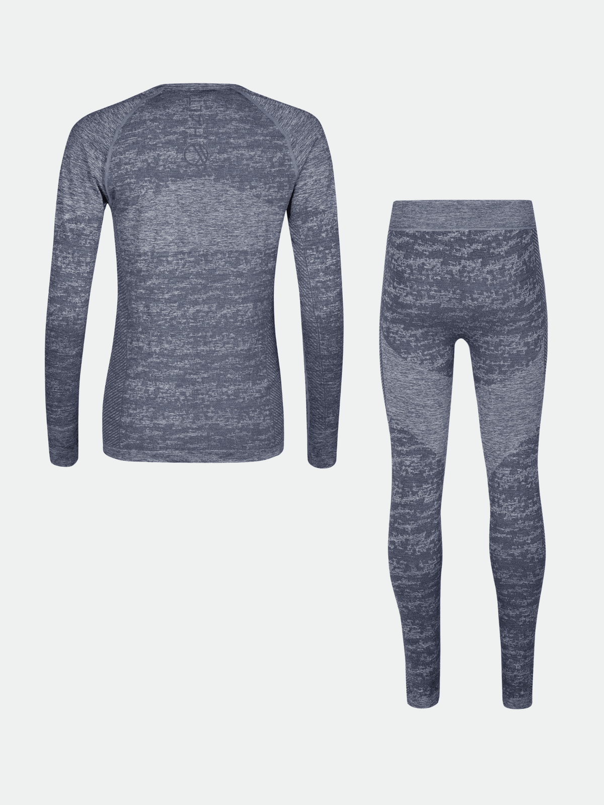 Halti Free Recy Seamless Kerrasto Naisten tummansiniharmaa Active Dry, kuvassa valkoisella pohjalla.